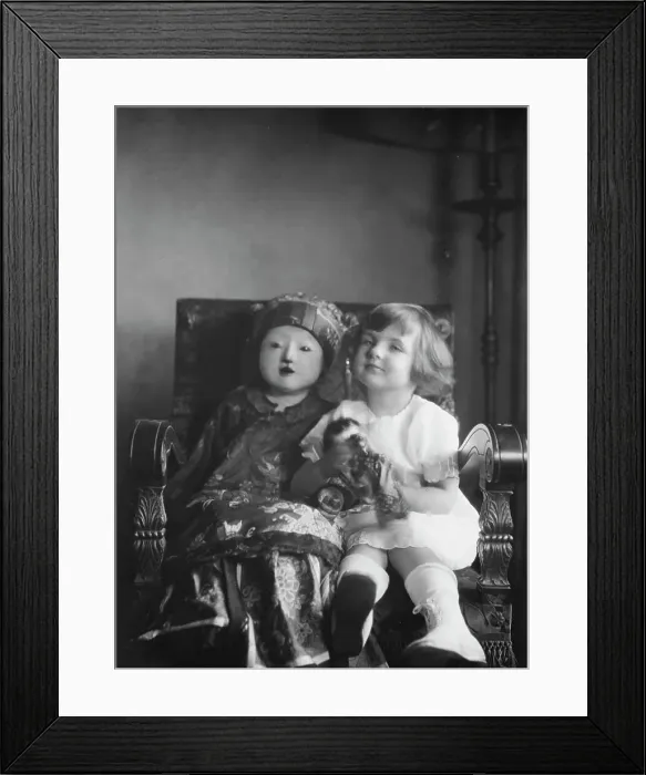 Framed Print : Rice, Isaac, Mrs. grandaughter of, portrait photograph, 1920 July 26. Creator: Arnold Genthe Framed Print : Rice, Isaac, Mrs. grandaughter of, portrait photograph, 1920 July 26. Creator: Arnold Genthe