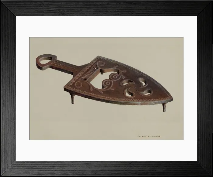 Framed Print : Flatiron, 1935 / 1942. Creator: Gwendolyn Jackson Framed Print : Flatiron, 1935 / 1942. Creator: Gwendolyn Jackson