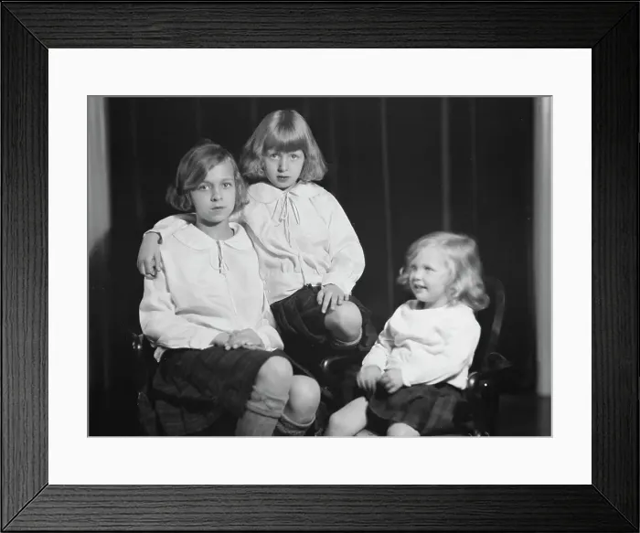 Framed Print : Silo, James P. Mr. children of, portrait photograph, 1927 Creator: Arnold Genthe Framed Print : Silo, James P. Mr. children of, portrait photograph, 1927 Creator: Arnold Genthe