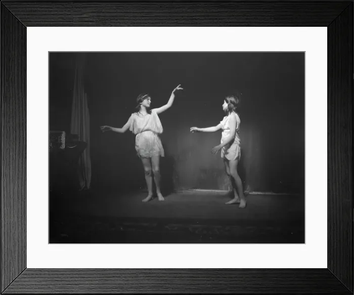 Framed Print : Elizabeth Duncan dancers and children, 1916 Creator: Arnold Genthe Framed Print : Elizabeth Duncan dancers and children, 1916 Creator: Arnold Genthe