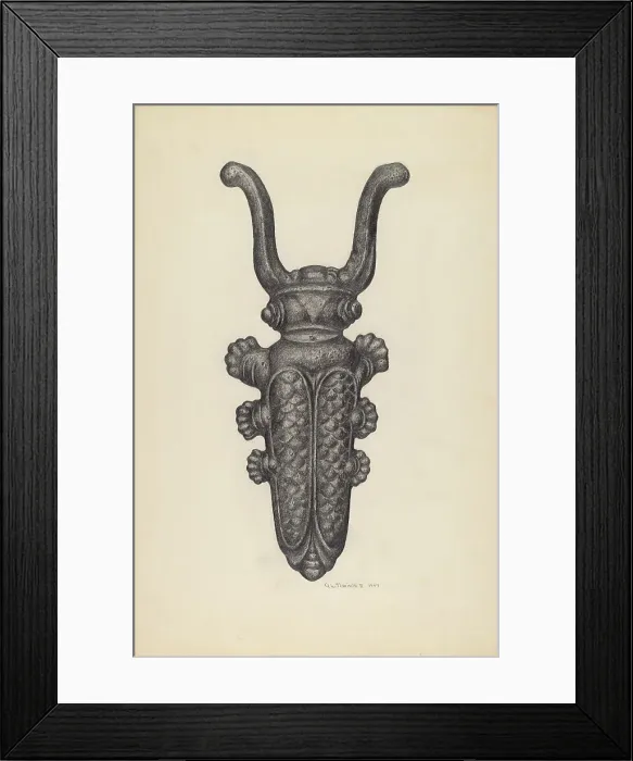 Framed Print : Bootjack, 1937. Creator: Austin L. Davison Framed Print : Bootjack, 1937. Creator: Austin L. Davison