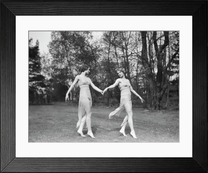 Framed Print : Elizabeth Duncan dancers and children, 1929 Creator: Arnold Genthe Framed Print : Elizabeth Duncan dancers and children, 1929 Creator: Arnold Genthe