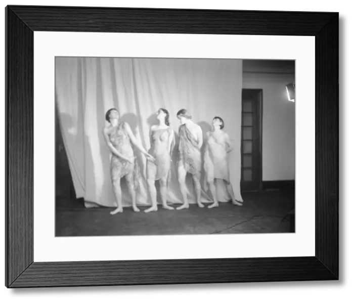 Framed Print : Elizabeth Duncan dancers and children, 1932 Creator: Arnold Genthe Framed Print : Elizabeth Duncan dancers and children, 1932 Creator: Arnold Genthe