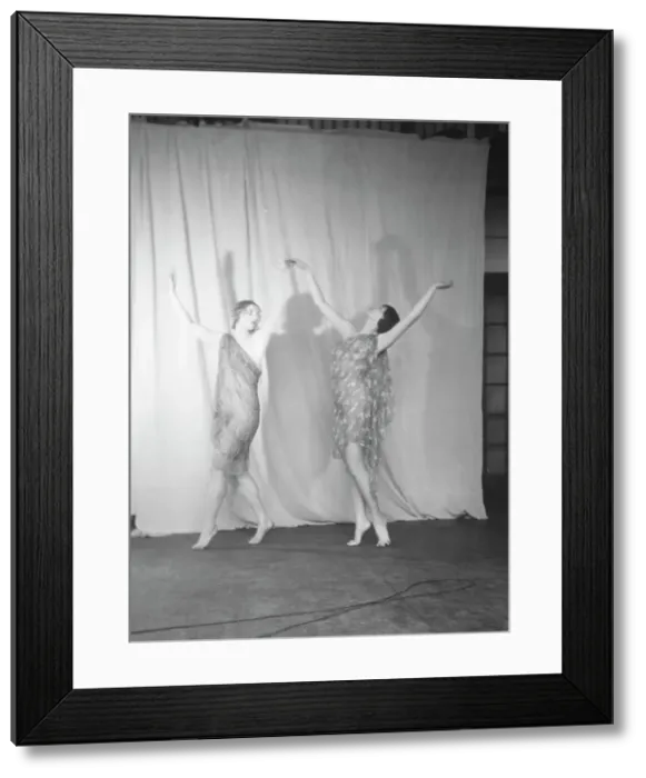 Framed Print : Elizabeth Duncan dancers and children, 1932 Creator: Arnold Genthe Framed Print : Elizabeth Duncan dancers and children, 1932 Creator: Arnold Genthe