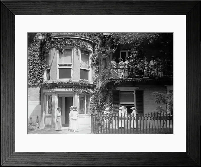Framed Print : Cameron House, Later Part of Cosmos Club - Woman Suffrage, 1915. Creator: Harris & Ewing. Cameron House, Later Part of Cosmos Club - Woman Suffrage, 1915. Creator: Harris & Ewing Framed Print : Cameron House, Later Part of Cosmos Club - Woman Suffrage, 1915. Creator: Harris & Ewing. Cameron House, Later Part of Cosmos Club - Woman Suffrage, 1915. Creator: Harris & Ewing