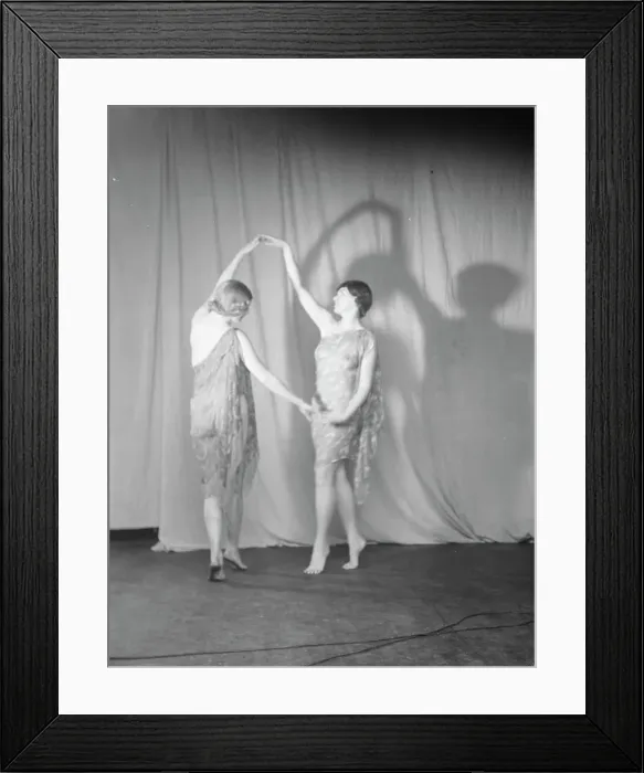 Framed Print : Elizabeth Duncan dancers and children, 1932 Creator: Arnold Genthe Framed Print : Elizabeth Duncan dancers and children, 1932 Creator: Arnold Genthe