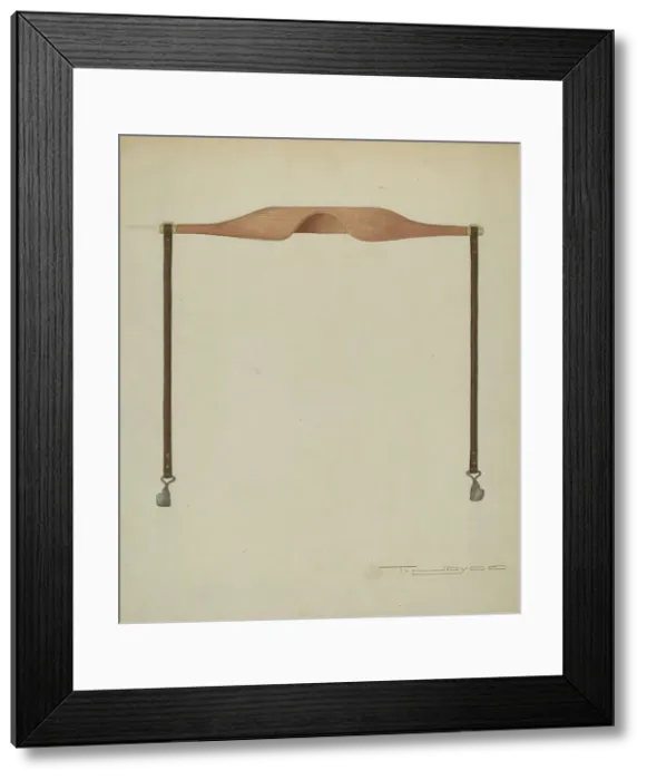 Framed Print : Shaker Yoke, 1935 / 1942. Creator: T. Joyce Framed Print : Shaker Yoke, 1935 / 1942. Creator: T. Joyce