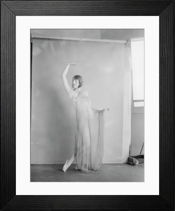 Framed Print : Eyre, Eileen, Miss, 1927 Creator: Arnold Genthe Framed Print : Eyre, Eileen, Miss, 1927 Creator: Arnold Genthe