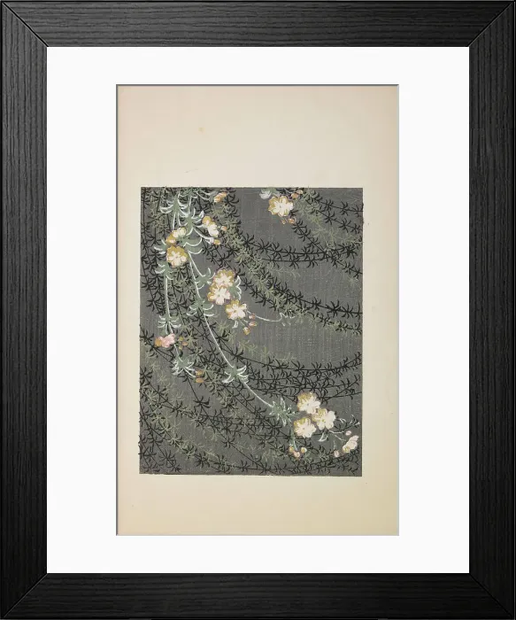 Framed Print : Illustration from Shin bijutsukai, 1901-1902. Creator: Sekka, Kamisaka (1866-1942). Illustration from Shin bijutsukai, 1901-1902. Creator: Sekka, Kamisaka (1866-1942)