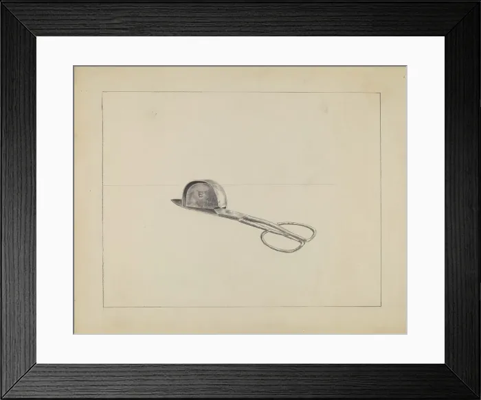Framed Print : Snuffer, c. 1936. Creator: Hester Duany Framed Print : Snuffer, c. 1936. Creator: Hester Duany