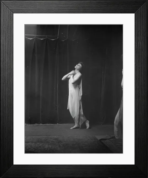 Framed Print : Elsie Dufour dancer, between 1918 and 1920. Creator: Arnold Genthe Framed Print : Elsie Dufour dancer, between 1918 and 1920. Creator: Arnold Genthe