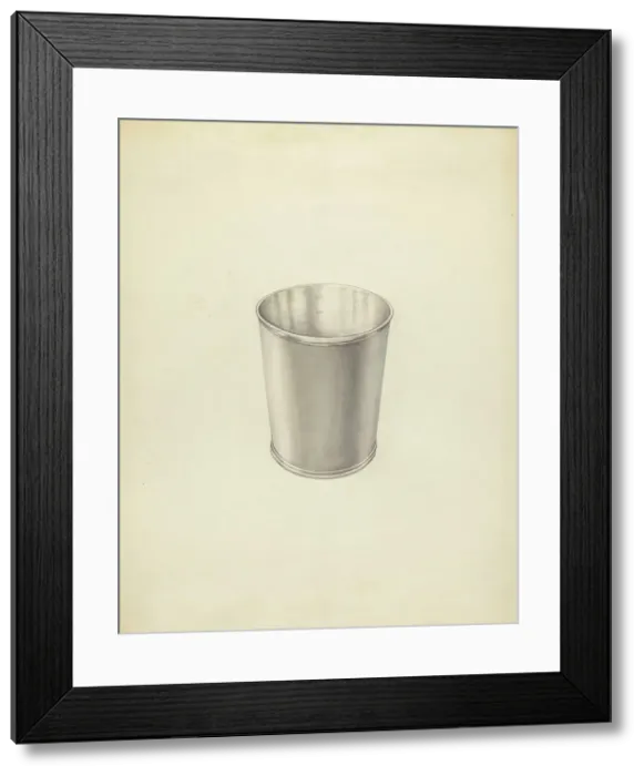 Framed Print : Silver Beaker, 1935 / 1942. Creator: Hester Duany Framed Print : Silver Beaker, 1935 / 1942. Creator: Hester Duany