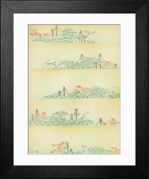 Framed Print : Illustration from Shin bijutsukai, 1901-1902. Creator: Sekka, Kamisaka (1866-1942). Illustration from Shin bijutsukai, 1901-1902. Creator: Sekka, Kamisaka (1866-1942) Framed Print : Illustration from Shin bijutsukai, 1901-1902. Creator: Sekka, Kamisaka (1866-1942). Illustration from Shin bijutsukai, 1901-1902. Creator: Sekka, Kamisaka (1866-1942)