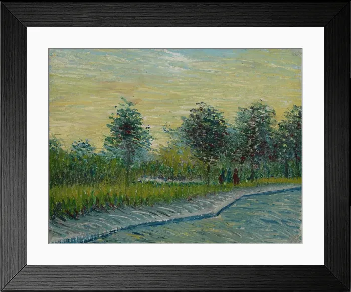Framed Print : Square Saint-Pierre at Sunset, 1887. Creator: Gogh, Vincent, van (1853-1890) Framed Print : Square Saint-Pierre at Sunset, 1887. Creator: Gogh, Vincent, van (1853-1890)