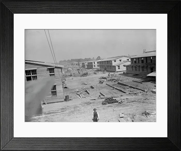 Framed Print : Camp Meade #2, Maryland, 1917. Creator: Harris & Ewing. Camp Meade #2, Maryland, 1917. Creator: Harris & Ewing Framed Print : Camp Meade #2, Maryland, 1917. Creator: Harris & Ewing. Camp Meade #2, Maryland, 1917. Creator: Harris & Ewing
