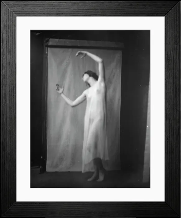 Framed Print : Elsie Dufour dancer, between 1918 and 1920. Creator: Arnold Genthe Framed Print : Elsie Dufour dancer, between 1918 and 1920. Creator: Arnold Genthe