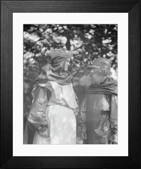 Framed Print : Theatrical performance at Dongan Hall, 1921 May 27. Creator: Arnold Genthe Framed Print : Theatrical performance at Dongan Hall, 1921 May 27. Creator: Arnold Genthe