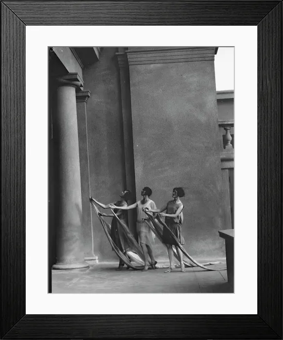 Framed Print : University of California at Berkeley dancers, 1927 Creator: Arnold Genthe Framed Print : University of California at Berkeley dancers, 1927 Creator: Arnold Genthe