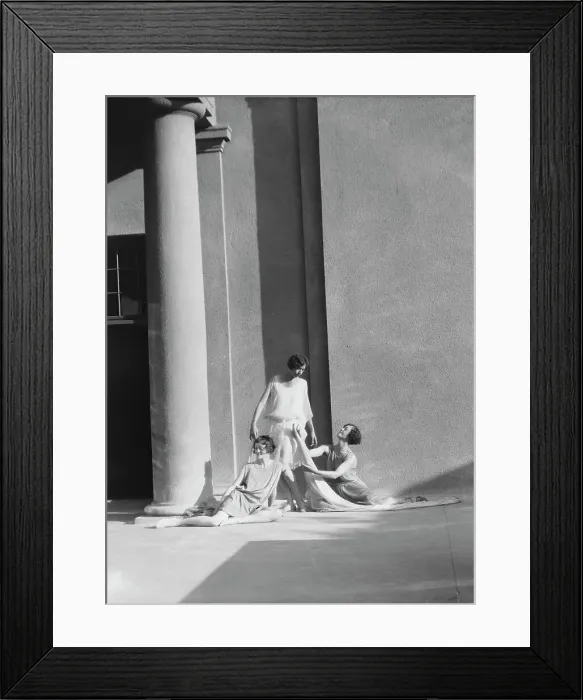 Framed Print : University of California at Berkeley dancers, 1927 Creator: Arnold Genthe Framed Print : University of California at Berkeley dancers, 1927 Creator: Arnold Genthe