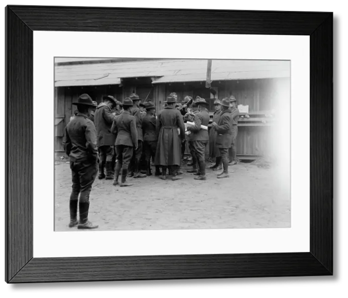 Framed Print : Camp Meade, Maryland - Misc, Views, 1917. Creator: Harris & Ewing. Camp Meade, Maryland - Misc, Views, 1917. Creator: Harris & Ewing Framed Print : Camp Meade, Maryland - Misc, Views, 1917. Creator: Harris & Ewing. Camp Meade, Maryland - Misc, Views, 1917. Creator: Harris & Ewing