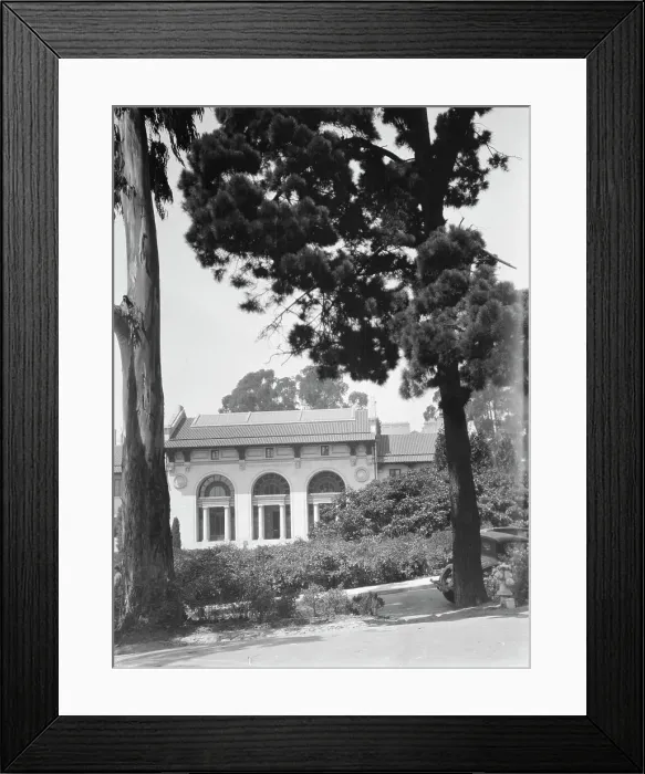 Framed Print : University of California at Berkeley views, 1927 Creator: Arnold Genthe Framed Print : University of California at Berkeley views, 1927 Creator: Arnold Genthe