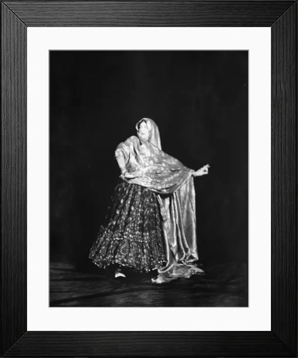 Framed Print : St. Denis, Ruth, 1913 Mar. 25. Creator: Arnold Genthe Framed Print : St. Denis, Ruth, 1913 Mar. 25. Creator: Arnold Genthe