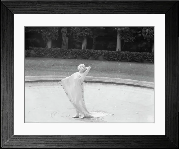 Framed Print : St. Denis, Ruth, 1913 Mar. 25. Creator: Arnold Genthe Framed Print : St. Denis, Ruth, 1913 Mar. 25. Creator: Arnold Genthe