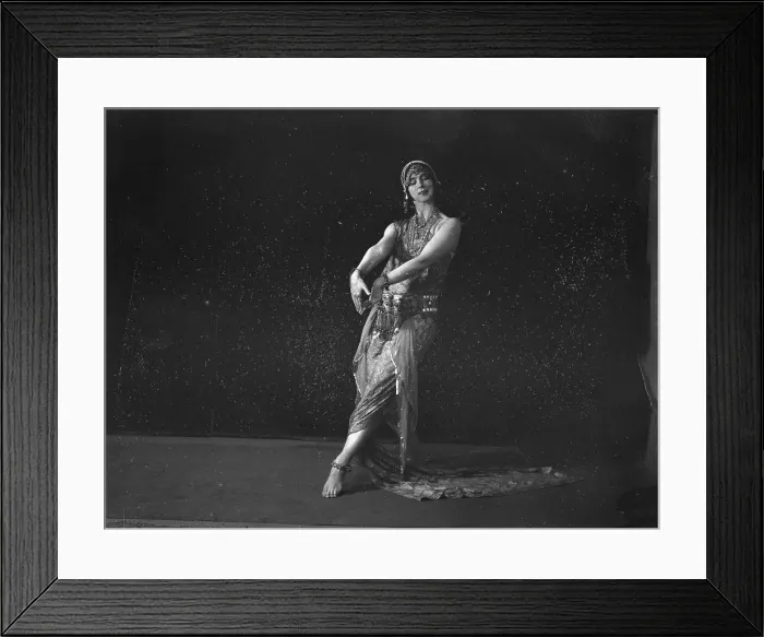 Framed Print : St. Denis, Ruth, 1919 Feb. 11. Creator: Arnold Genthe Framed Print : St. Denis, Ruth, 1919 Feb. 11. Creator: Arnold Genthe