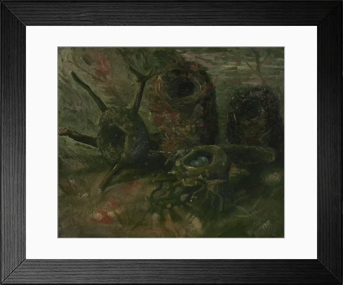 Framed Print : Birds Nests, 1885. Creator: Gogh, Vincent, van (1853-1890) Framed Print : Birds Nests, 1885. Creator: Gogh, Vincent, van (1853-1890)