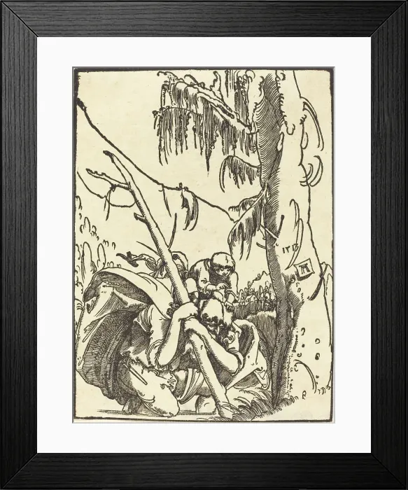 Framed Print : Saint Christopher, 1513. Creator: Albrecht Altdorfer Framed Print : Saint Christopher, 1513. Creator: Albrecht Altdorfer