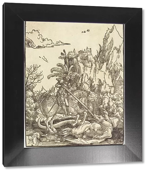 Saint George Slaying the Dragon, 1511. Creator: Albrecht Altdorfer