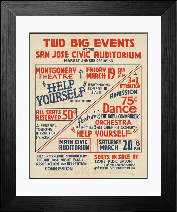 Framed Print : Help Yourself, [193-]. Creator: Unknown