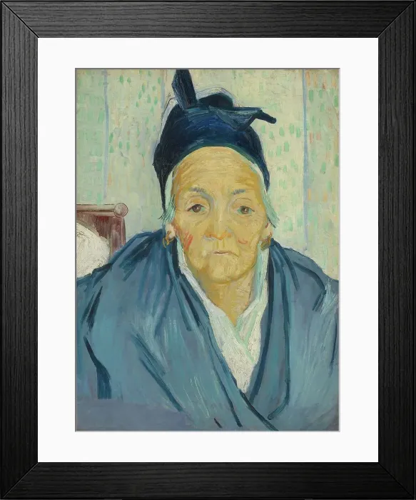 Framed Print : An Old Woman of Arles, 1888. Creator: Gogh, Vincent, van (1853-1890) Framed Print : An Old Woman of Arles, 1888. Creator: Gogh, Vincent, van (1853-1890)