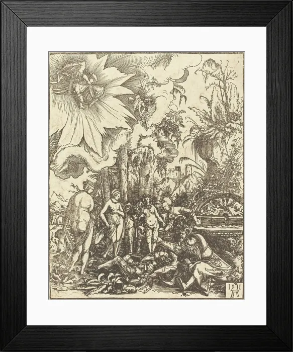 Framed Print : The Judgment of Paris, 1511. Creator: Albrecht Altdorfer Framed Print : The Judgment of Paris, 1511. Creator: Albrecht Altdorfer