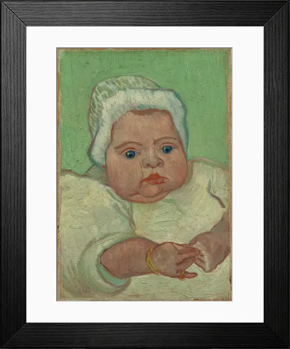 Framed Print : Portrait of Marcelle Roulin, 1888. Creator: Gogh, Vincent, van (1853-1890) Framed Print : Portrait of Marcelle Roulin, 1888. Creator: Gogh, Vincent, van (1853-1890)