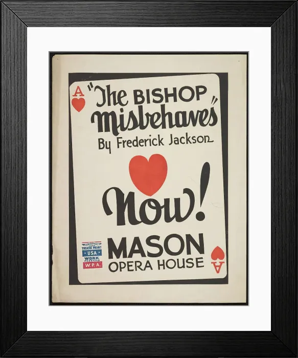 Framed Print : The Bishop Misbehaves, [193-]. Creator: Unknown