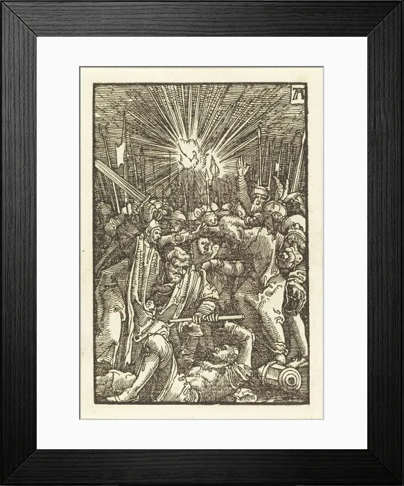 Framed Print : The Betrayal of Christ, c. 1513. Creator: Albrecht Altdorfer Framed Print : The Betrayal of Christ, c. 1513. Creator: Albrecht Altdorfer