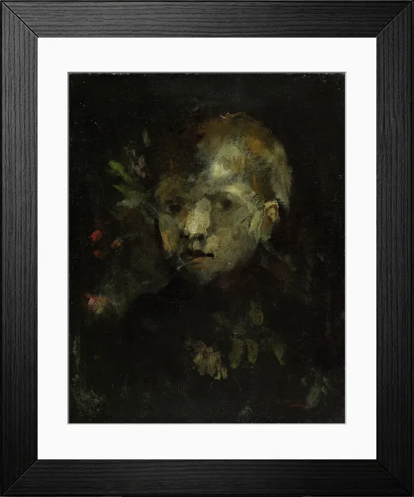 Framed Print : Portrait de Charles Carpeaux à trois ans, c.1873. Creator: Jean-Baptiste Carpeaux Framed Print : Portrait de Charles Carpeaux à trois ans, c.1873. Creator: Jean-Baptiste Carpeaux