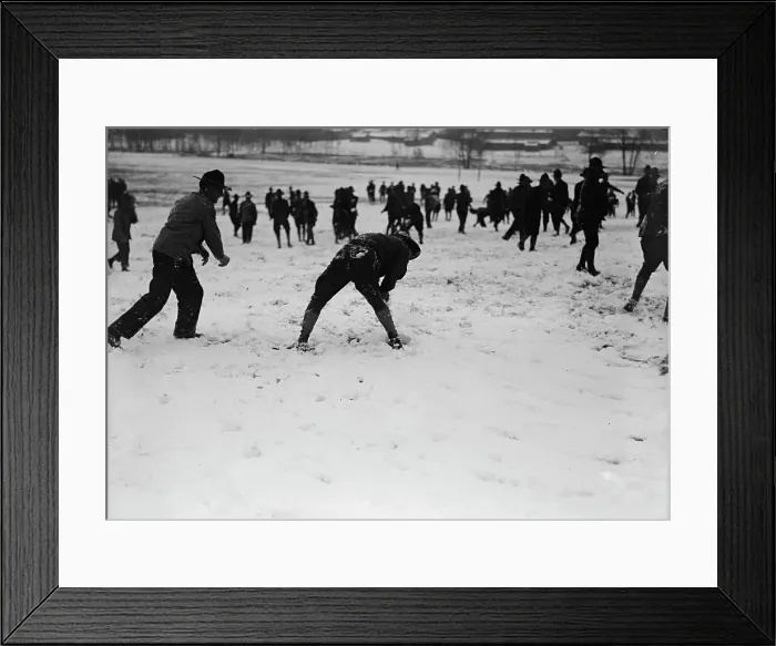 Framed Print : Camp Meade, Maryland - Winter Views, 1917. Creator: Harris & Ewing. Camp Meade, Maryland - Winter Views, 1917. Creator: Harris & Ewing Framed Print : Camp Meade, Maryland - Winter Views, 1917. Creator: Harris & Ewing. Camp Meade, Maryland - Winter Views, 1917. Creator: Harris & Ewing