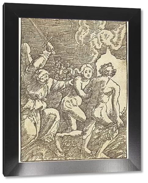 Expulsion from Paradise, c. 1513. Creator: Albrecht Altdorfer
