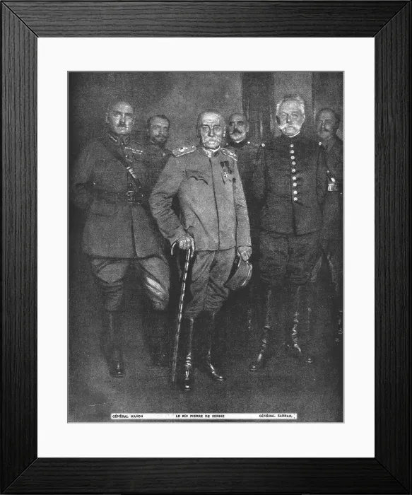 Framed Print : Les allies a Salonique. 1916. Creator: Hubert Jacques Framed Print : Les allies a Salonique. 1916. Creator: Hubert Jacques