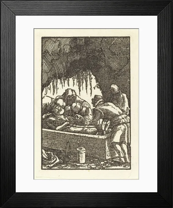 Framed Print : The Entombment, c. 1513. Creator: Albrecht Altdorfer Framed Print : The Entombment, c. 1513. Creator: Albrecht Altdorfer