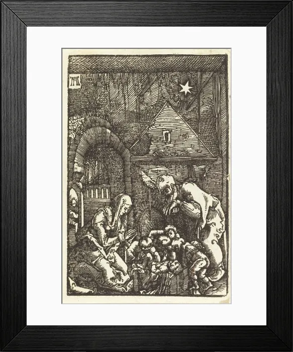 Framed Print : The Nativity, c. 1513. Creator: Albrecht Altdorfer Framed Print : The Nativity, c. 1513. Creator: Albrecht Altdorfer