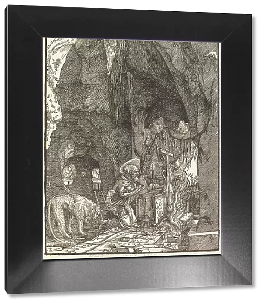 Saint Jerome in a Cave, c. 1513 / 1515. Creator: Albrecht Altdorfer