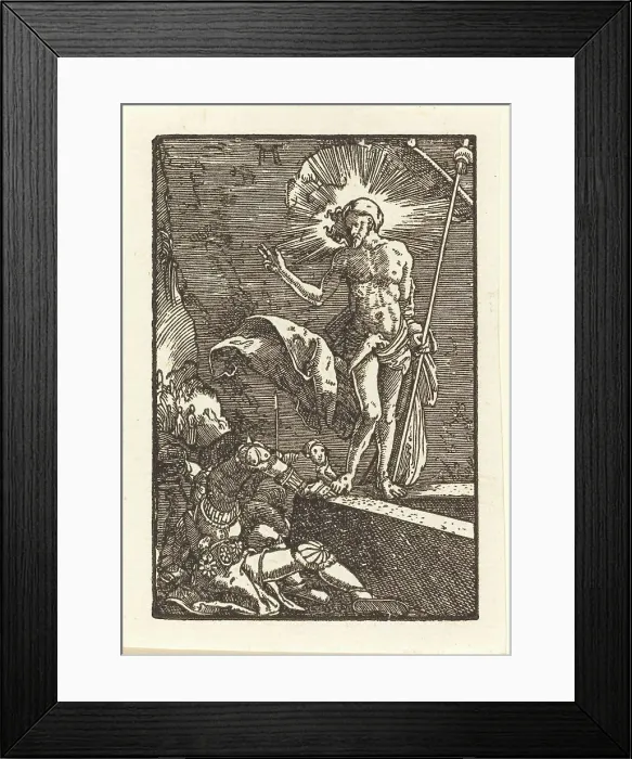 Framed Print : The Resurrection, c. 1513. Creator: Albrecht Altdorfer Framed Print : The Resurrection, c. 1513. Creator: Albrecht Altdorfer
