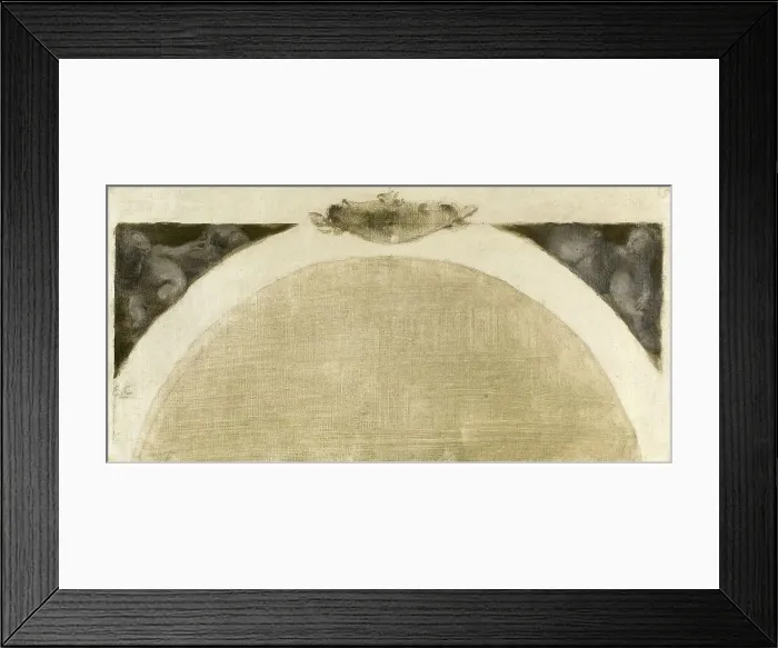 Framed Print : Esquisse pour le salon des Sciences de l'Hôtel de Ville de Paris : Mathématique... c.1889-1891. Creator: Eugene Carriere Framed Print : Esquisse pour le salon des Sciences de l'Hôtel de Ville de Paris : Mathématique... c.1889-1891. Creator: Eugene Carriere