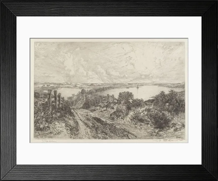 Framed Print : Morning, 1886. Creator: Thomas Moran Framed Print : Morning, 1886. Creator: Thomas Moran
