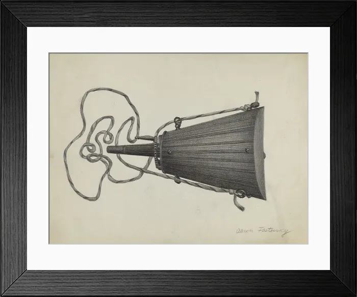 Framed Print : Powder Flask, c. 1936. Creator: Aaron Fastovsky Framed Print : Powder Flask, c. 1936. Creator: Aaron Fastovsky