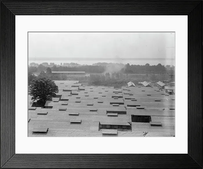 Framed Print : Camp, 1917 or 1918. Creator: Harris & Ewing. Camp, 1917 or 1918. Creator: Harris & Ewing Framed Print : Camp, 1917 or 1918. Creator: Harris & Ewing. Camp, 1917 or 1918. Creator: Harris & Ewing