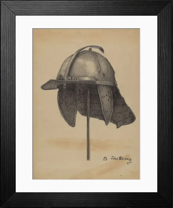 Framed Print : Bourganet, c. 1936. Creator: Aaron Fastovsky Framed Print : Bourganet, c. 1936. Creator: Aaron Fastovsky